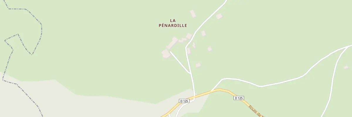 Plan du 1 La Penardille à Ladignac-sur-Rondelles