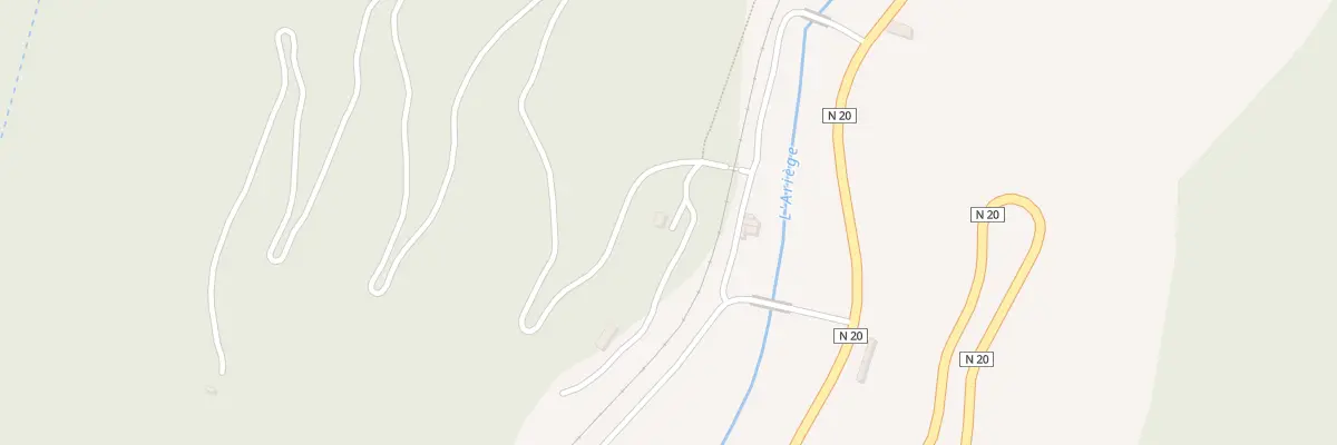 Plan du 166 Saillens à Mérens-les-Vals