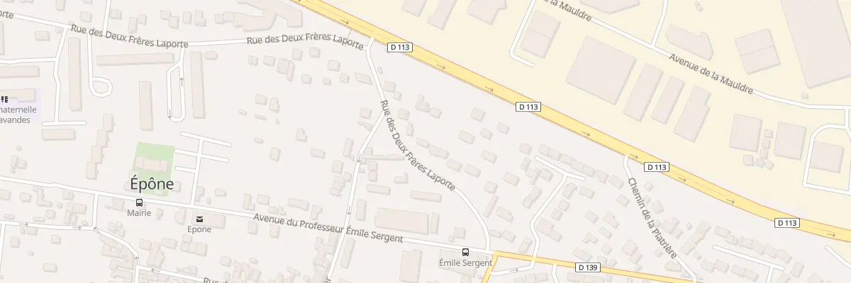Plan du 71 Rue des Deux Freres Laporte à Épône