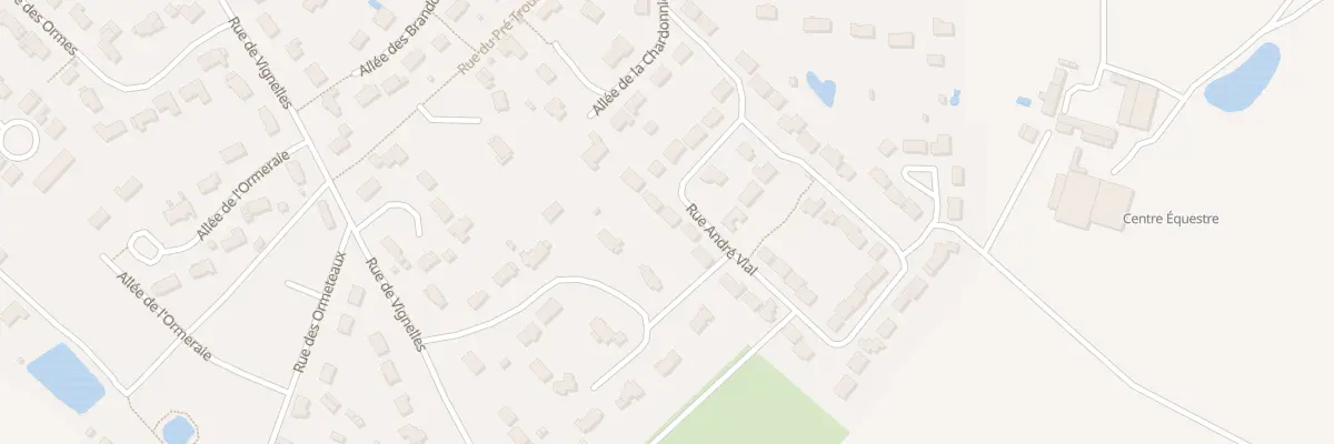 Plan du 160 Rue André Vial à Jouy-le-Potier