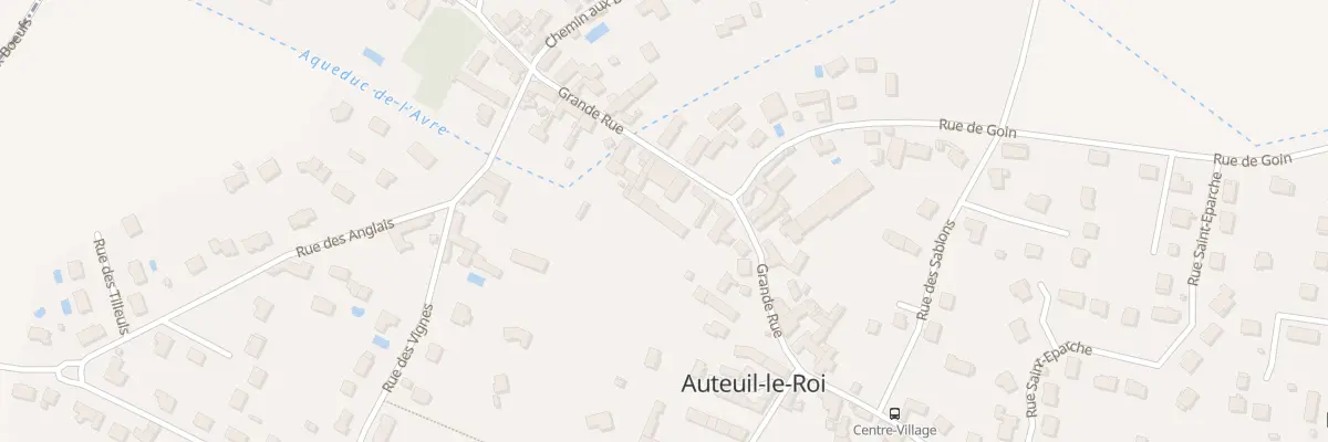 Plan du 43 Grande Rue à Auteuil