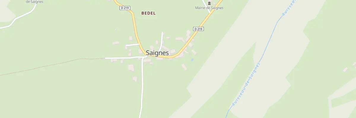Plan du 5031 Saignes à Saignes