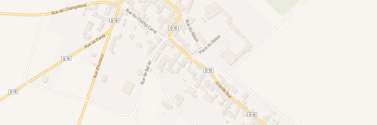 Plan du 26 Gr Grande Rue à Baigneaux