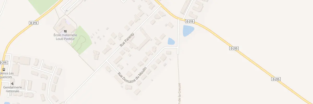 Plan du 6 Rue Domaine du Moulin à Fréthun