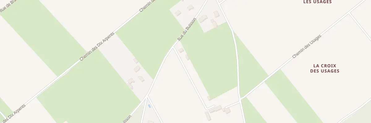 Plan du 891 Rue du Buisson à Mézières-lez-Cléry