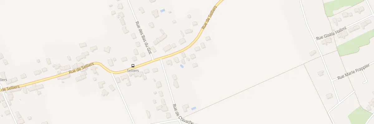 Plan du 87 Rue de Selliers à Ingré