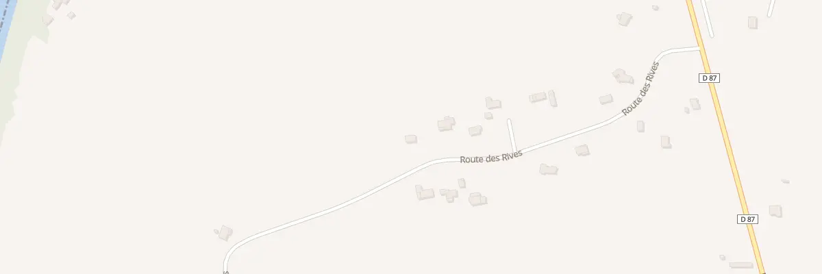 Plan du 406 Rte des Rives à Ambres