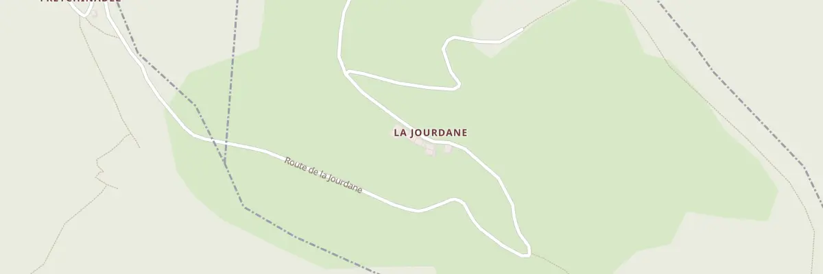 Plan du 32 La Jourdane Hameau à Bénaix