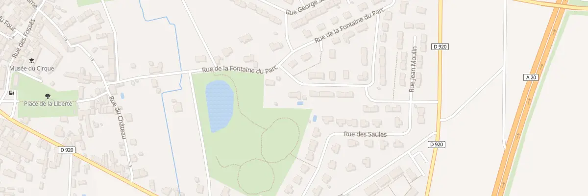 Plan du 19 Rue du Général de Gaulle à Vatan