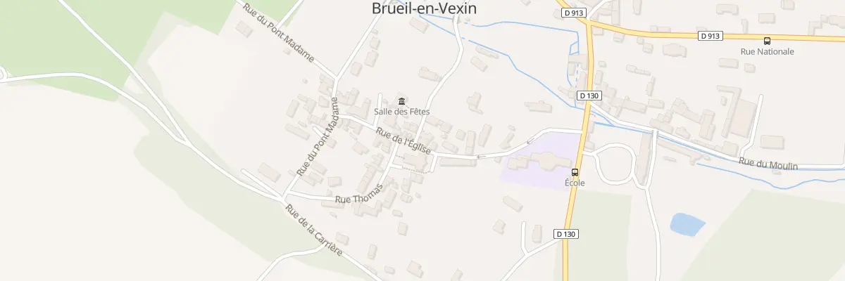 Plan du 1 Rue Saint Jean à Brueil-en-Vexin