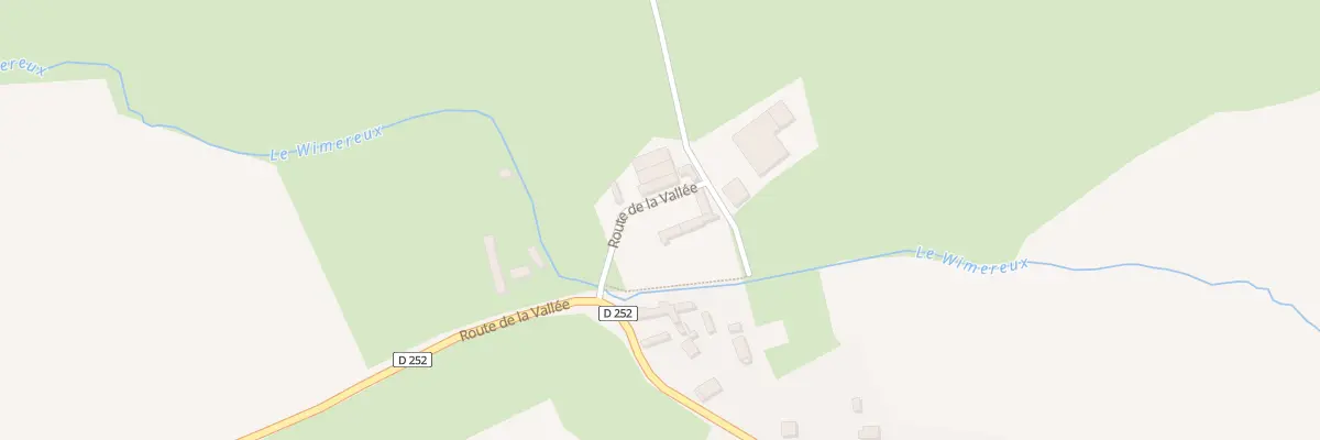 Plan du 76 Rte de la Vallee à Colembert