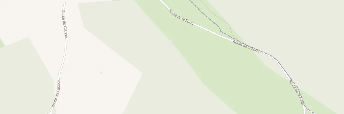 Plan du 1555 Rte de la Forêt à Saint-Beauzile