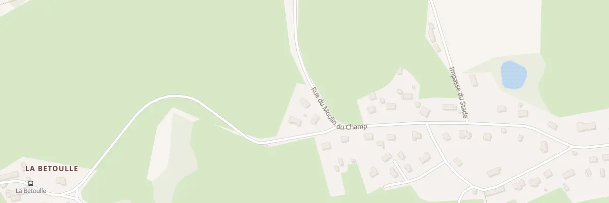 Plan du 35B Rue du Moulin du Champ à Saint-Sulpice-le-Guérétois