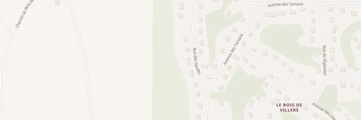 Plan du 1 Rue des Genets à Trie-Château