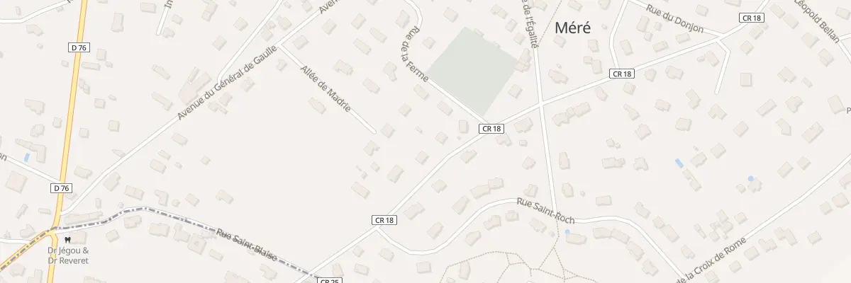 Plan du 18 Rue François Quesnay à Méré