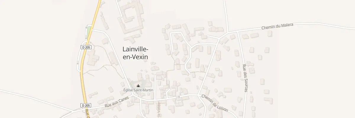 Plan du 22 Rue Raymond Cost à Lainville-en-Vexin
