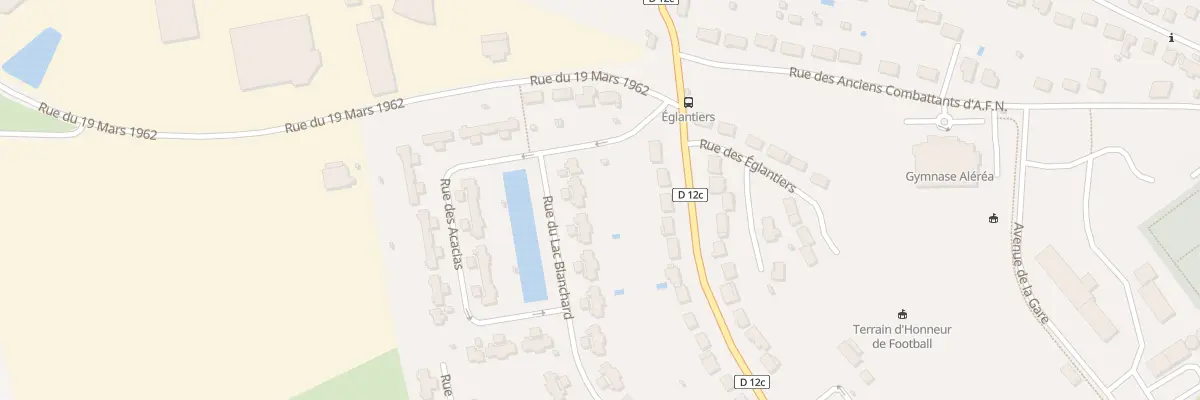 Plan du 6 Rue du Lac Blanchard à Ardentes