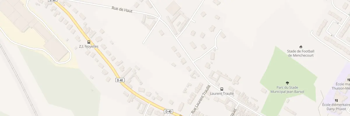 Plan du 169 Rue de Haut à Abbeville