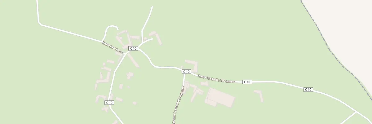 Plan du 19 Rue de Bellefontaine à Hannaches