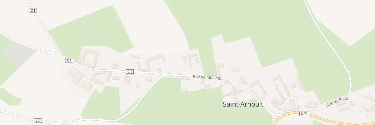 Plan du 10 Rue de Moliens à Saint-Arnoult