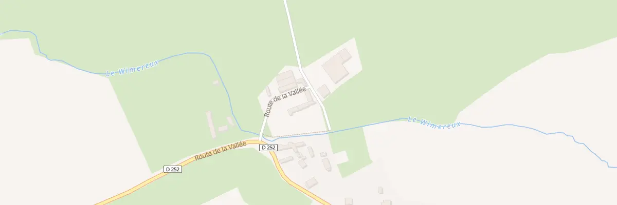 Plan du 78 Rte de la Vallee à Colembert