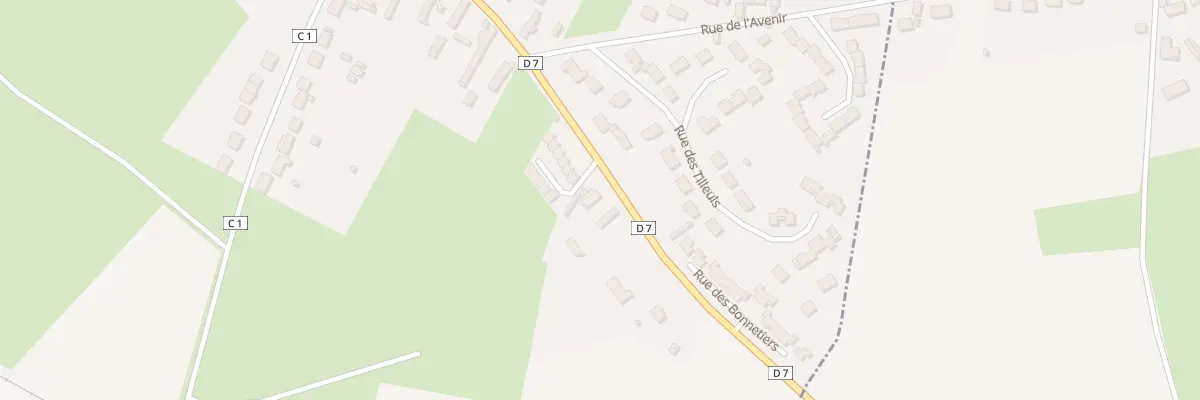 Plan du 64 Rue des Bonnetiers à Moliens