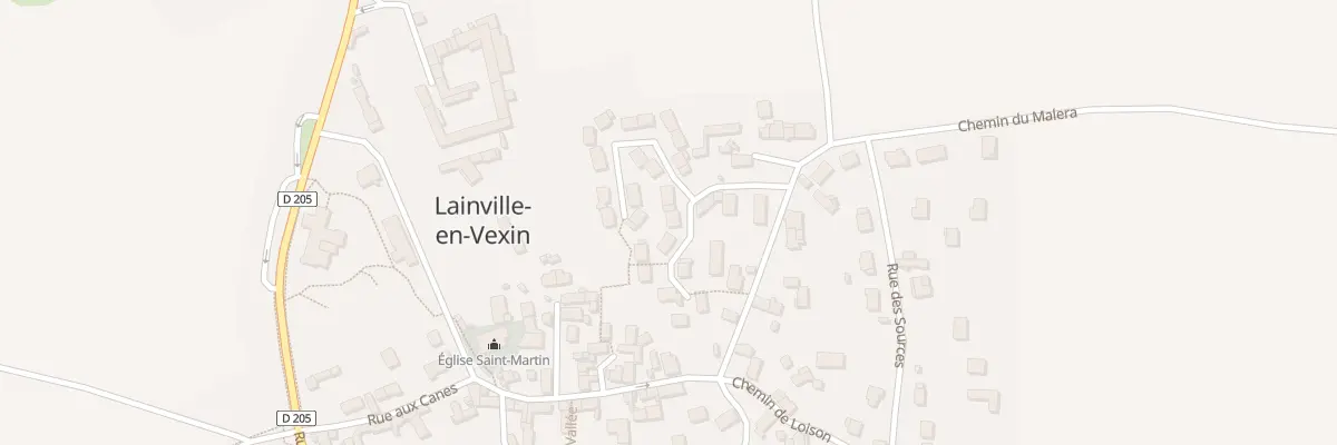 Plan du 1 Rue Raymond Cost à Lainville-en-Vexin
