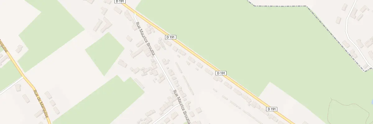 Plan du 45 Rue de la Verrerie à Hardinghen