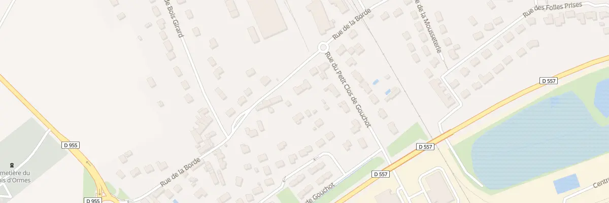 Plan du 32 Rue de la Borde à Ormes