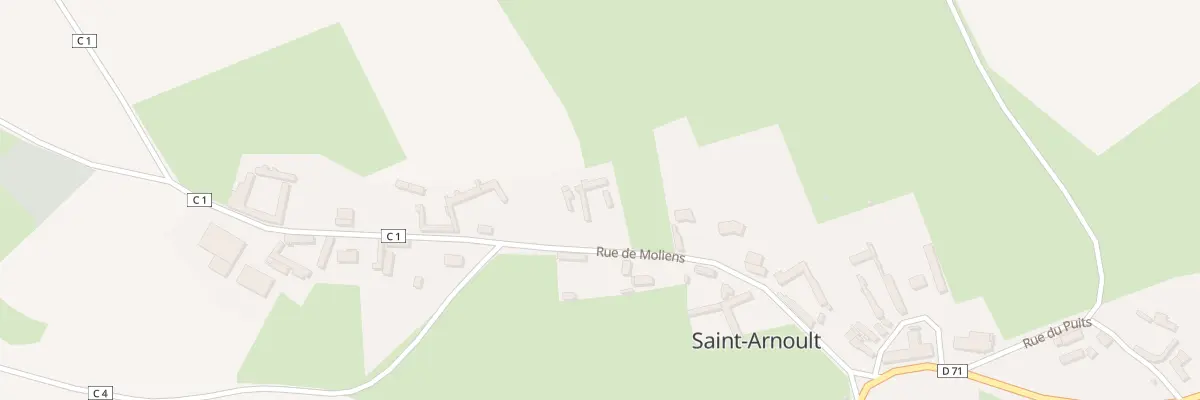 Plan du 8 Rue de Moliens à Saint-Arnoult
