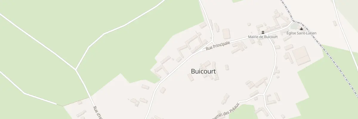 Plan du 24B Rue Principale à Buicourt
