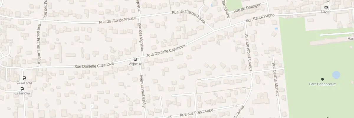 Plan du 23T Rue Daniele Casanova à Gargenville