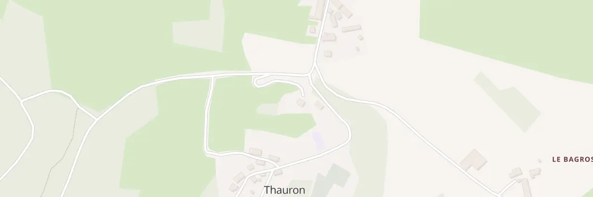 Plan du 5159 Le Bourg à Thauron
