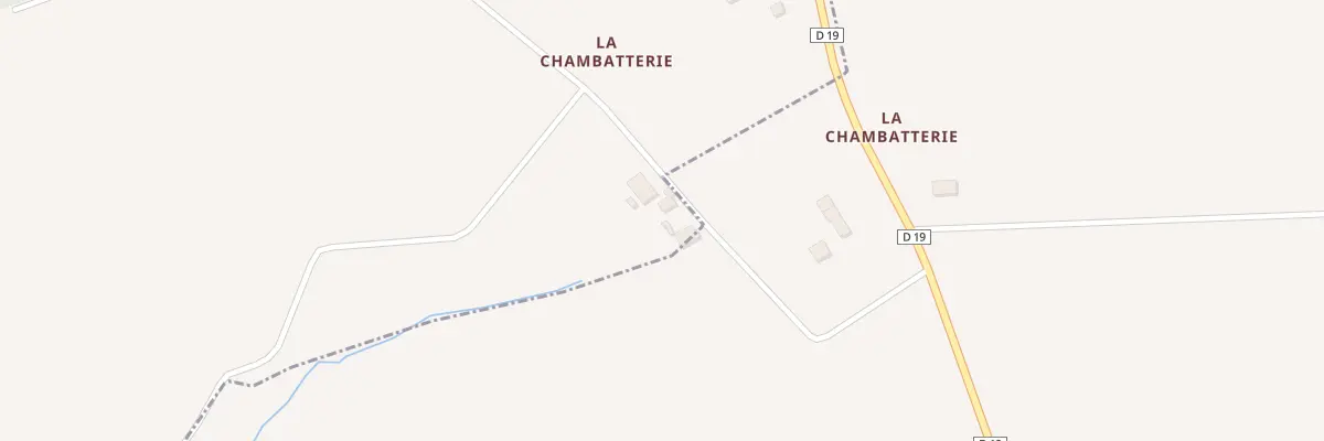 Plan du 5100 La Chambatterie à La Buxerette