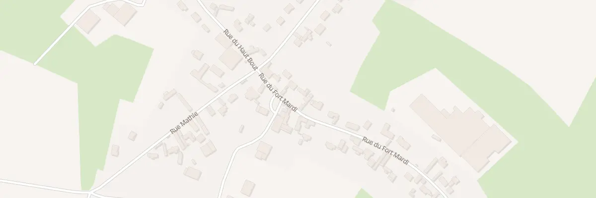 Plan du 745 Rue du Fort Mardi à Vironchaux