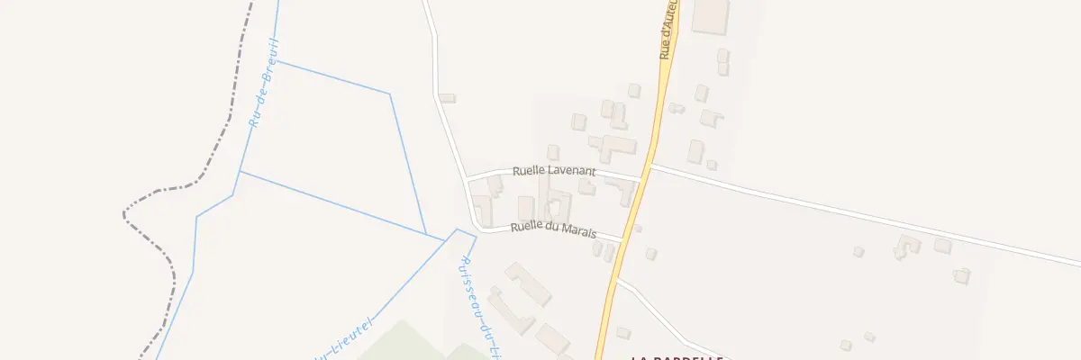 Plan du 6 Rle du Marais à Vicq