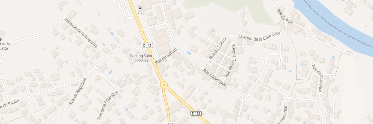 Plan du 16 Rue Lagarrigue à Lavaur