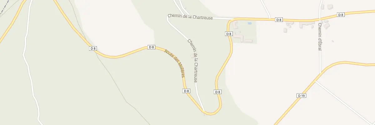 Plan du 314 Che de la Chartreuse à Cajarc