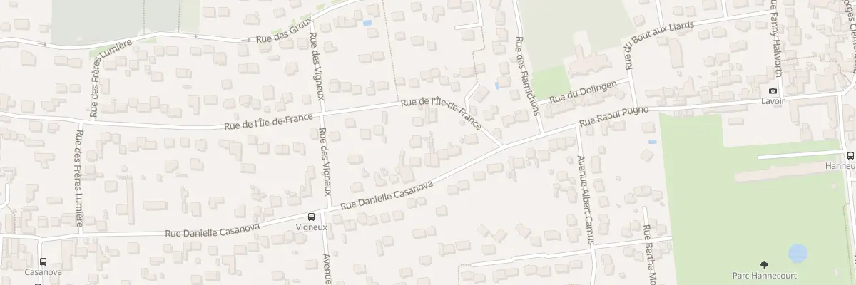 Plan du 10 Rue Daniele Casanova à Gargenville