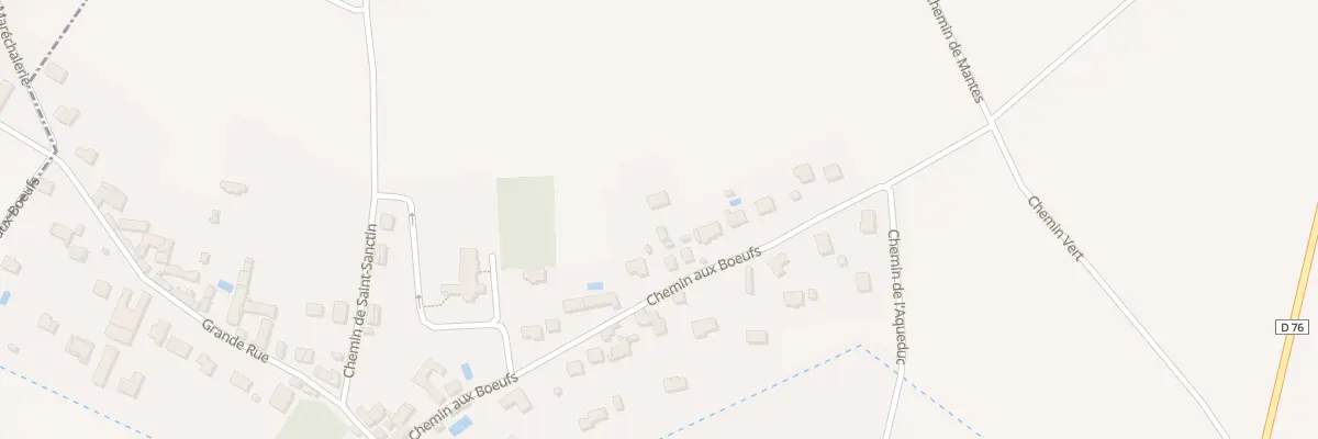 Plan du 13 Che aux Boeufs à Auteuil