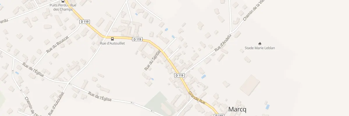 Plan du 44 Rue Grande Rue à Marcq