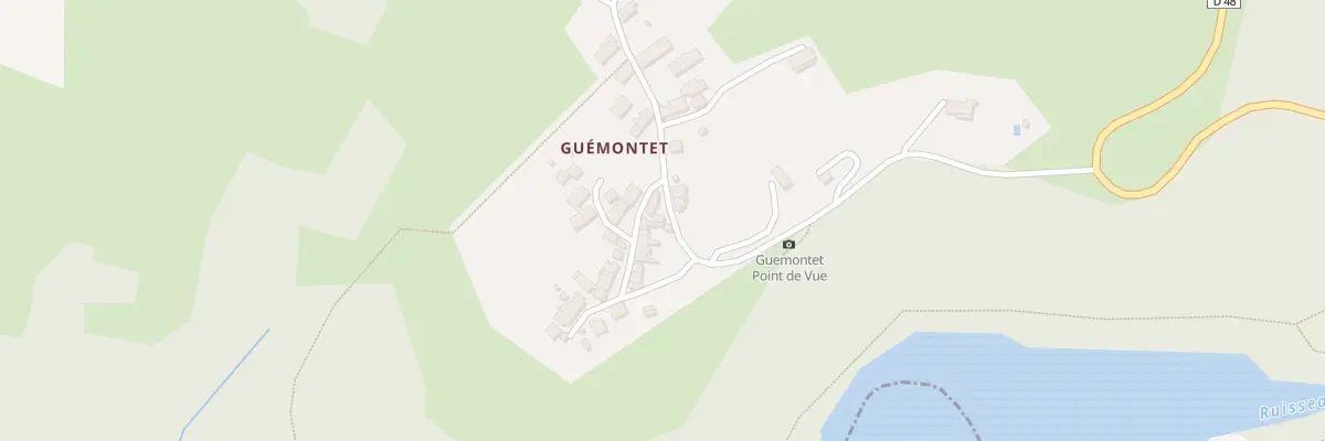 Plan du 13 Guémontet au Bourg-d’Hem
