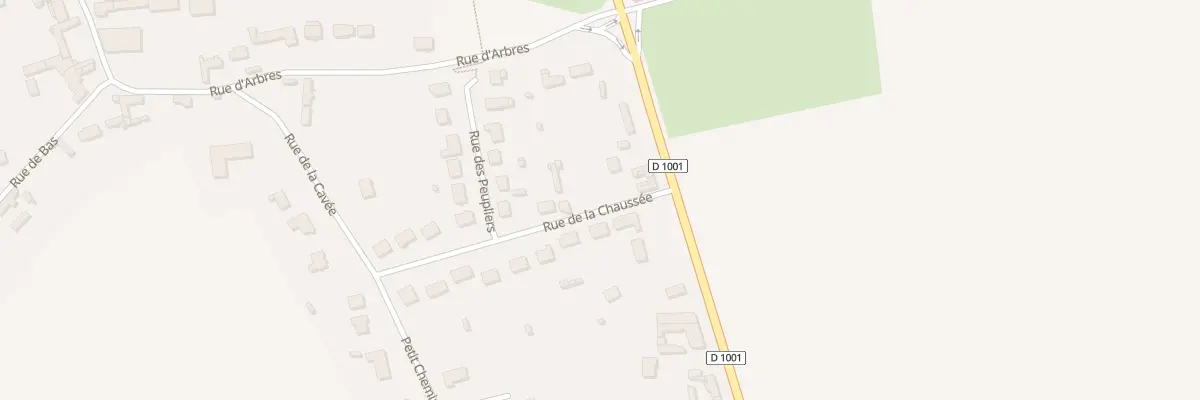 Plan du 13 N Route Nationale à Buigny-Saint-Maclou