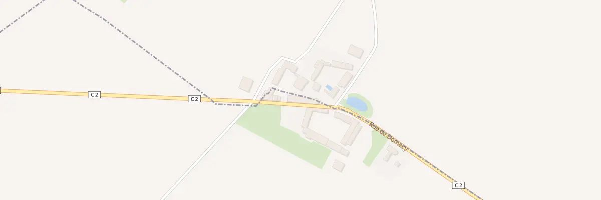 Plan du 5035 Piece de Domecy à Huêtre