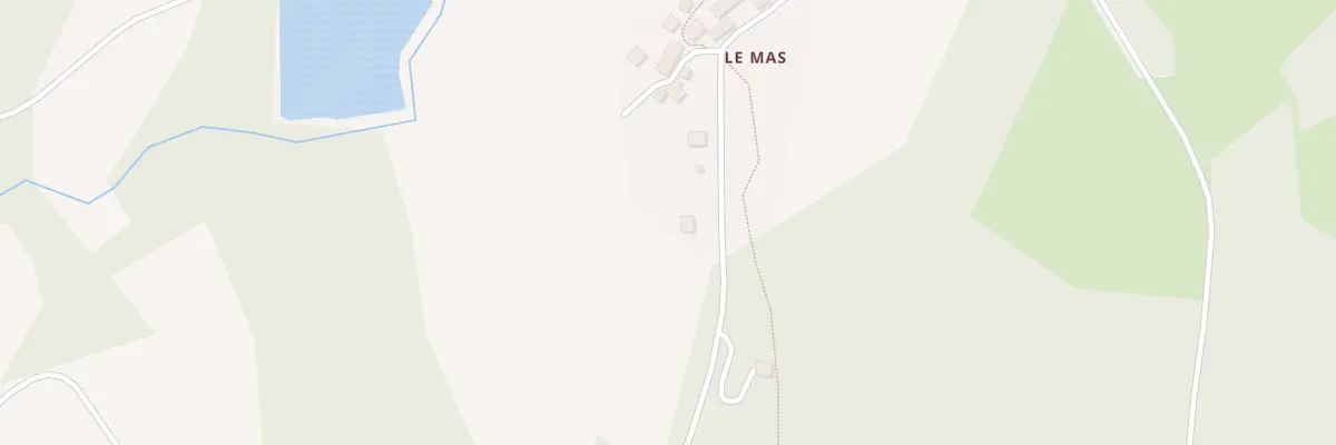 Plan du 5132 Le Mas à Thauron