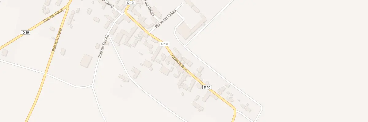 Plan du 17 Gr Grande Rue à Baigneaux
