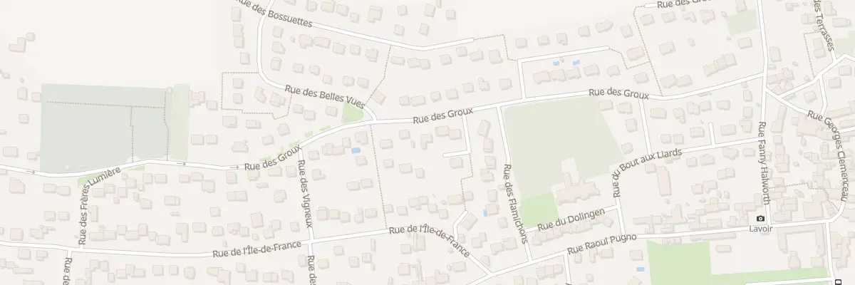 Plan du 21 Rue des Groux à Gargenville
