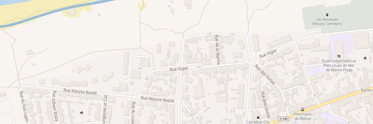Plan du 42 Rue Vigier à Sangatte
