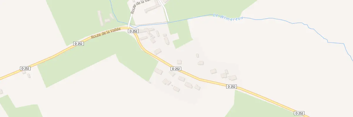 Plan du 66 Rte de la Vallee à Colembert