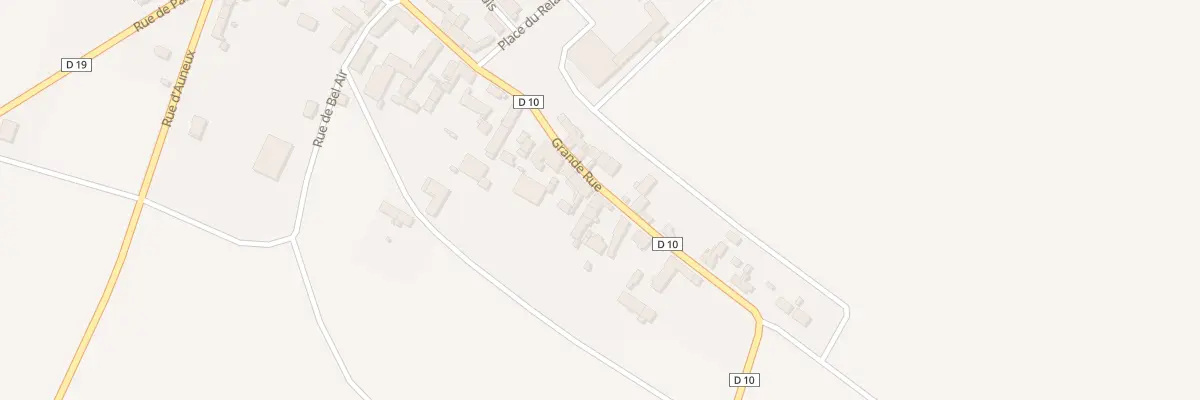 Plan du 8 Gr Grande Rue à Baigneaux